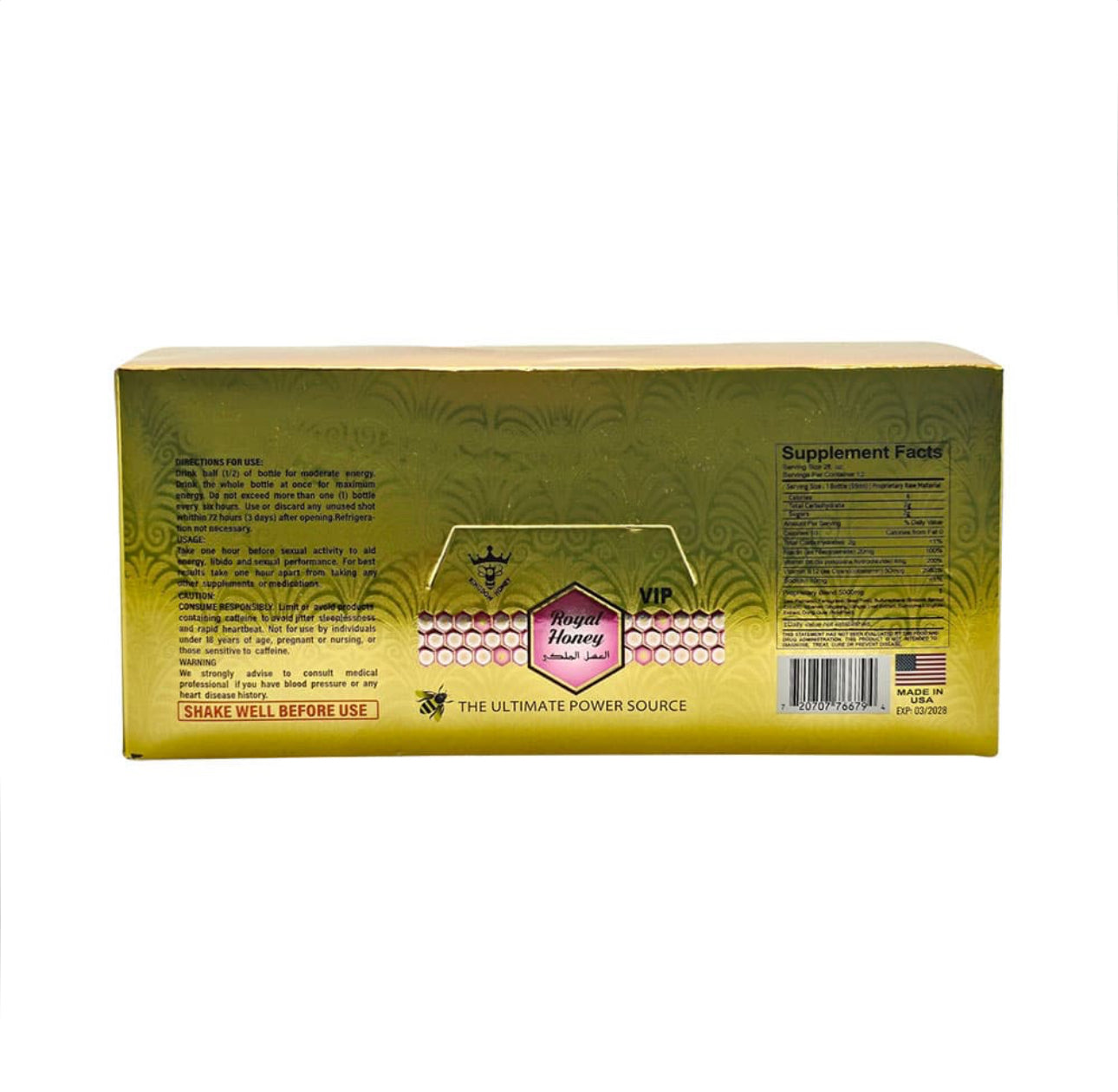 Royal Honey Liquid Shot For Him (12 ct.)