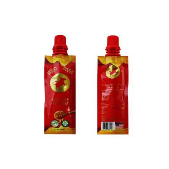 Red Bull Extreme "Don't Quit" V.I.P. Honey, Halal, Non GMO, 1 Pack of 12ct (22g x 12) - VITAL HONEY STORE