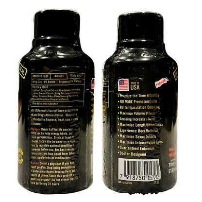 Black BulI Extreme "Don't Quit..." Honey Shots (Pack of 12 Bottles) - VITAL HONEY STORE