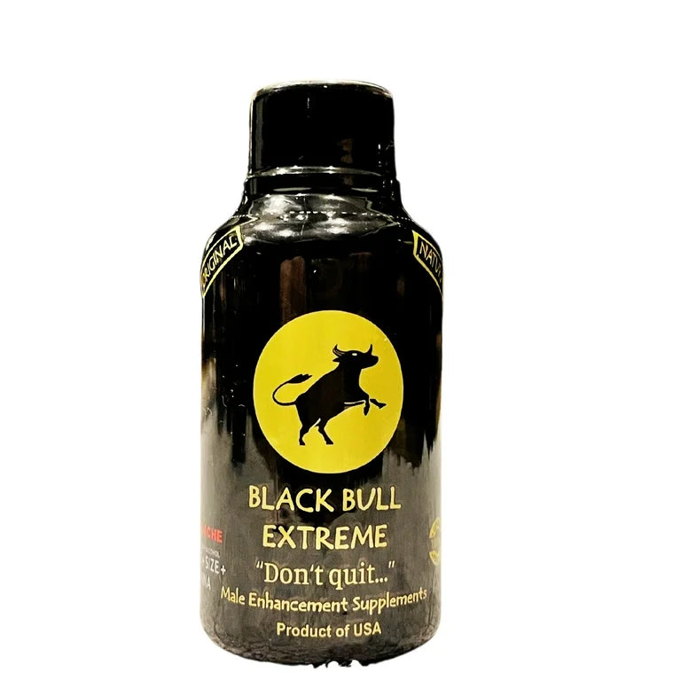 Black BulI Extreme "Don't Quit..." Honey Shots (Pack of 12 Bottles) - VITAL HONEY STORE